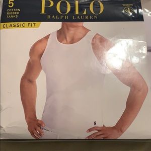 Polo cotton ribbed tanks